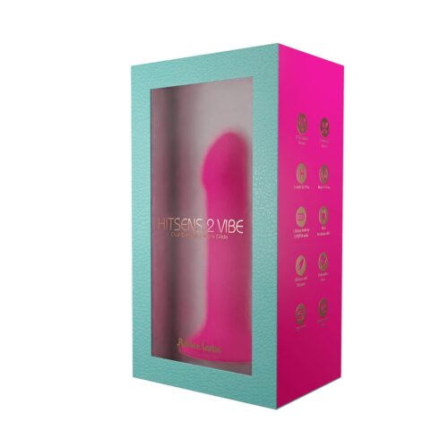 Adrien Lastic Dual Density Cushioned Core Vibrating Suction Cup Silicone Dildo 6.5 Inch