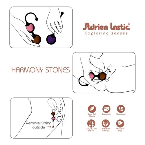 Adrien Lastic Harmony Stones Kegel Balls